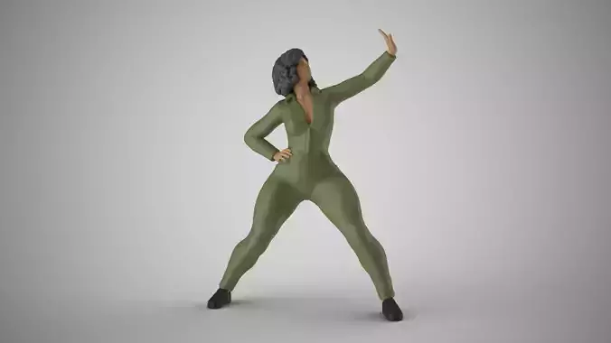 Woman Artwork Stance 3