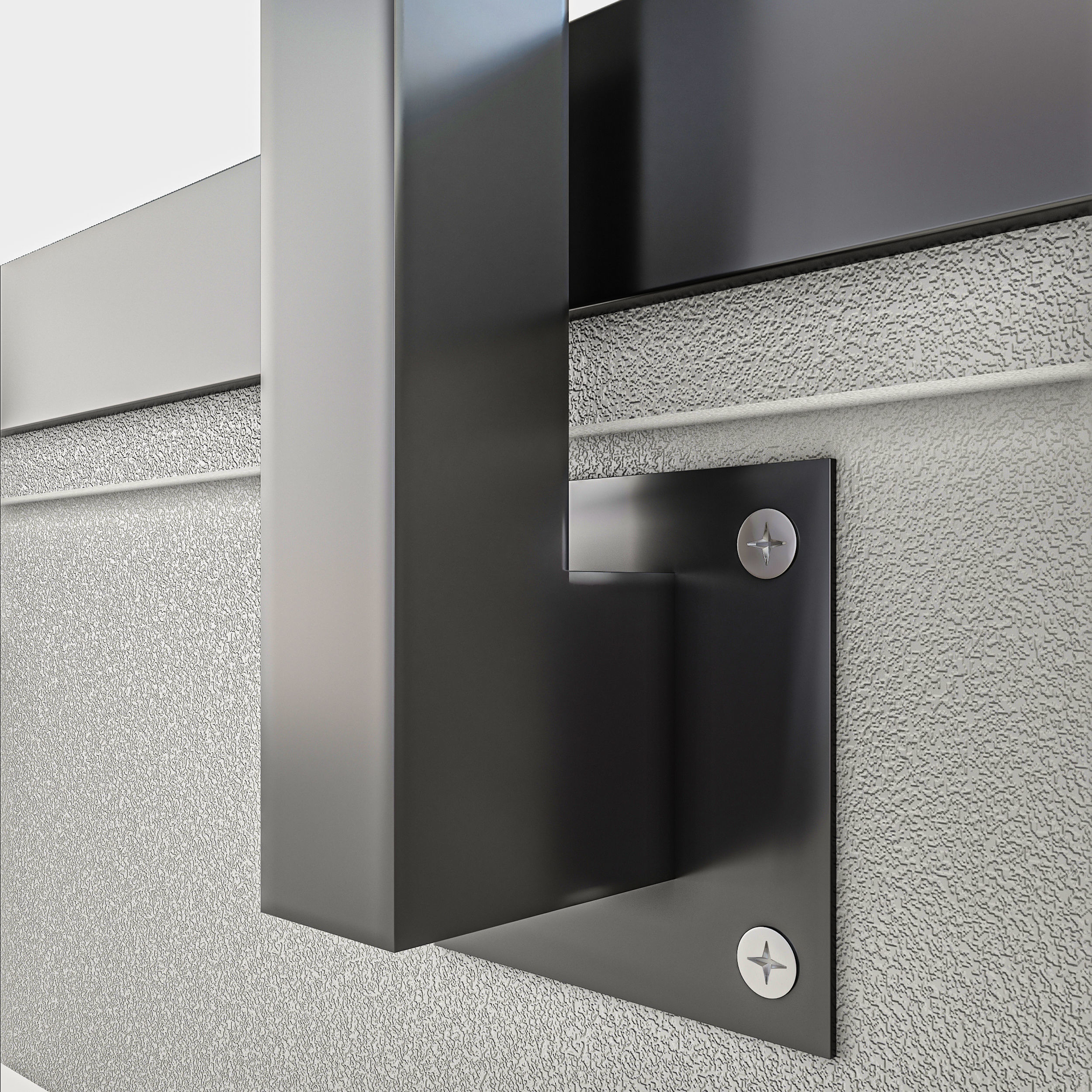 Glass railing-03 3D model_1