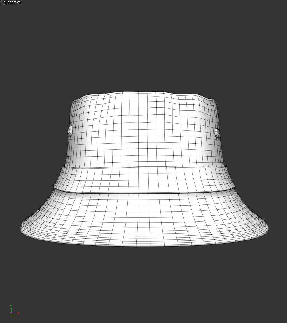 Bucket Hat Package 3D model_16