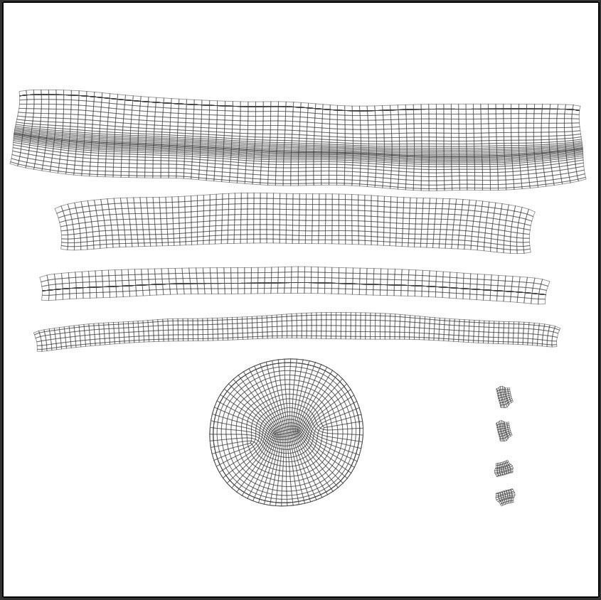 Bucket Hat Package 3D model_11