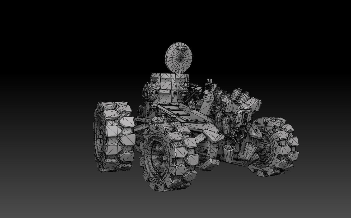 Armored Vehicle Panzer Buggy 3D print model_6