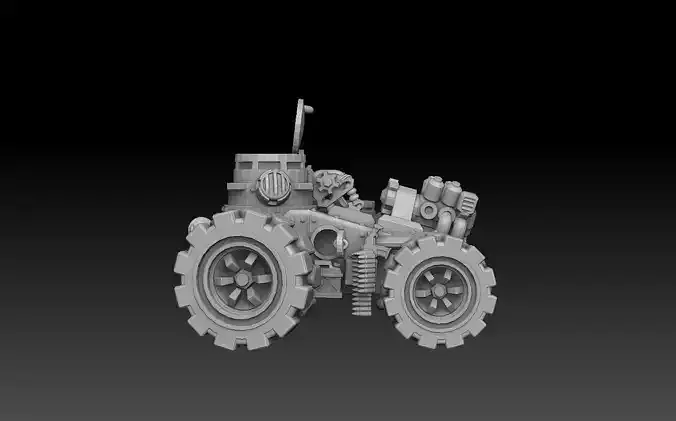Armored Vehicle Panzer Buggy 3D print model