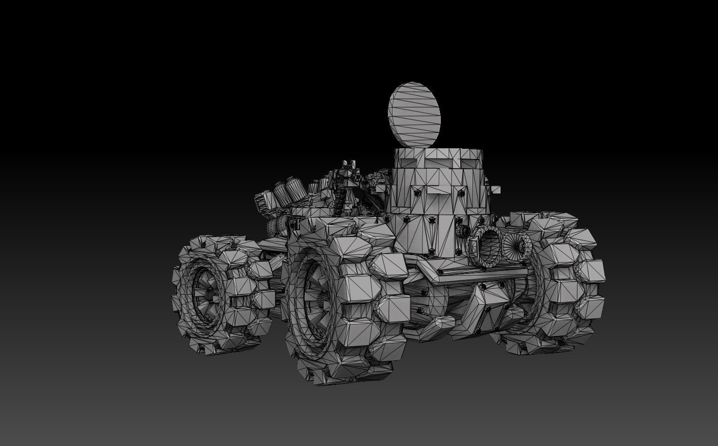 Armored Vehicle Panzer Buggy 3D print model_4