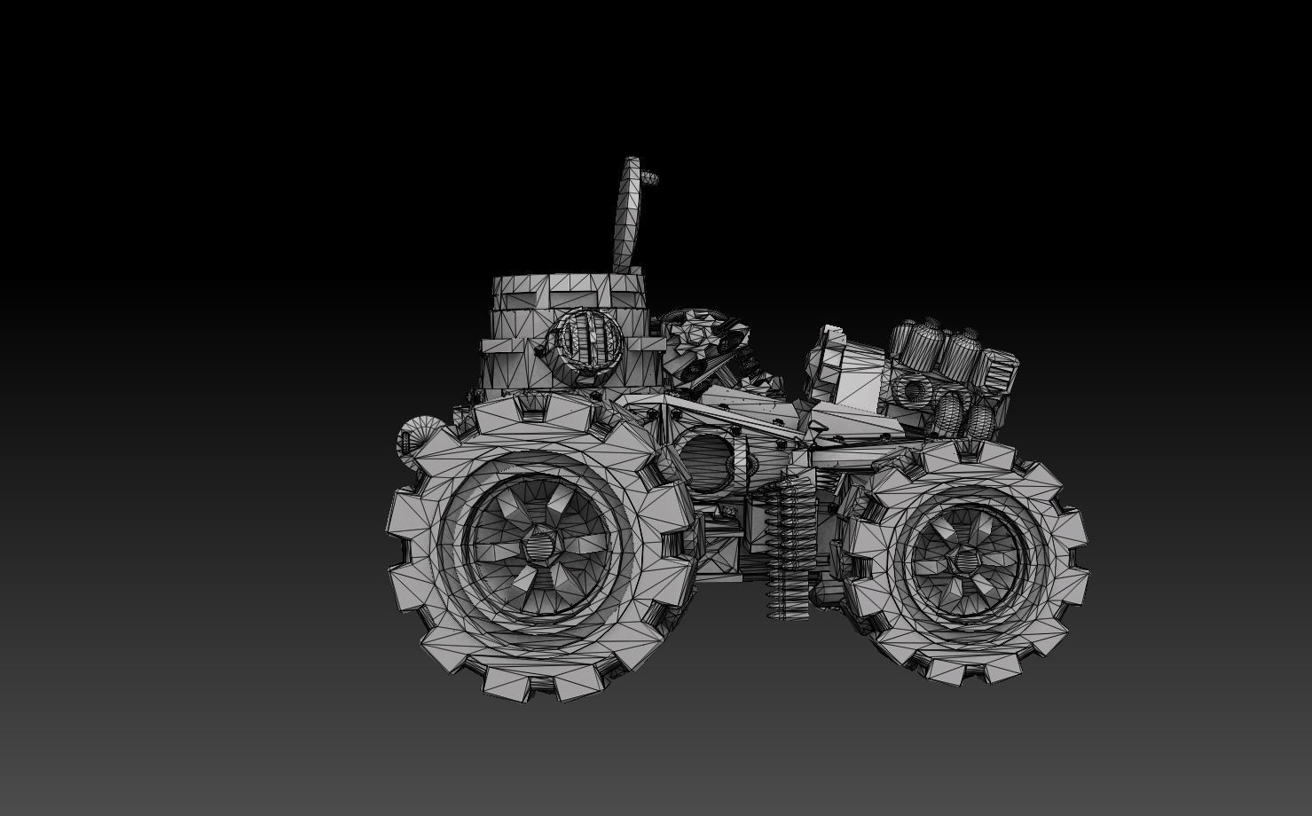 Armored Vehicle Panzer Buggy 3D print model_5