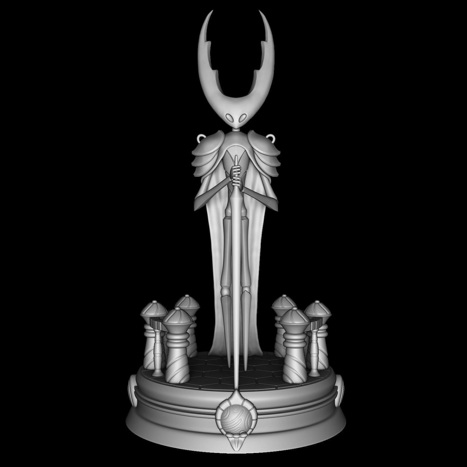 Pure Vessel - Hollow Knight  3D print model_1
