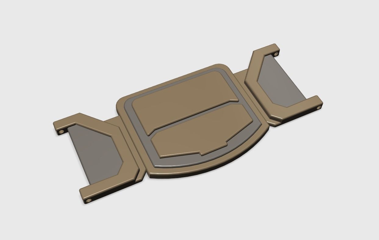 Titans Red Hood Belt 3D print model_3