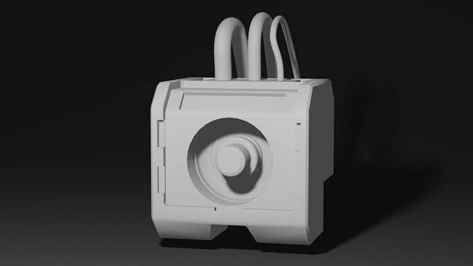 Sci Fi Architecture Object 3D model