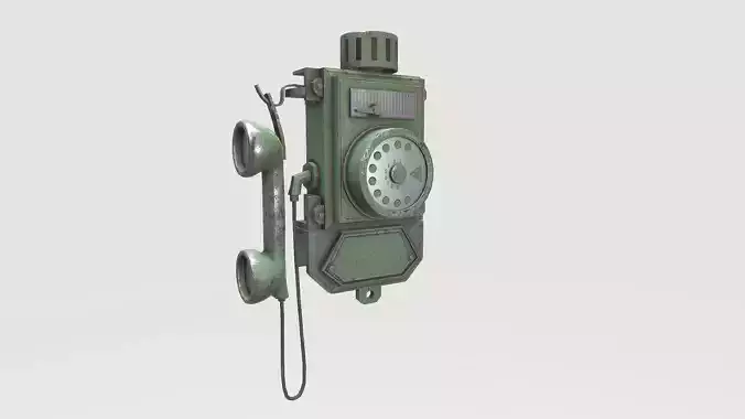 Old Green Phone