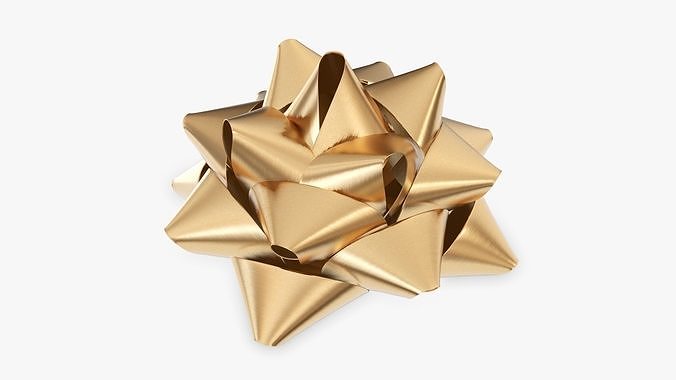 Wrapping bow 01 3D model