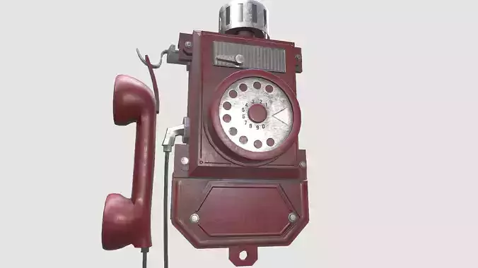 Old Red Phone