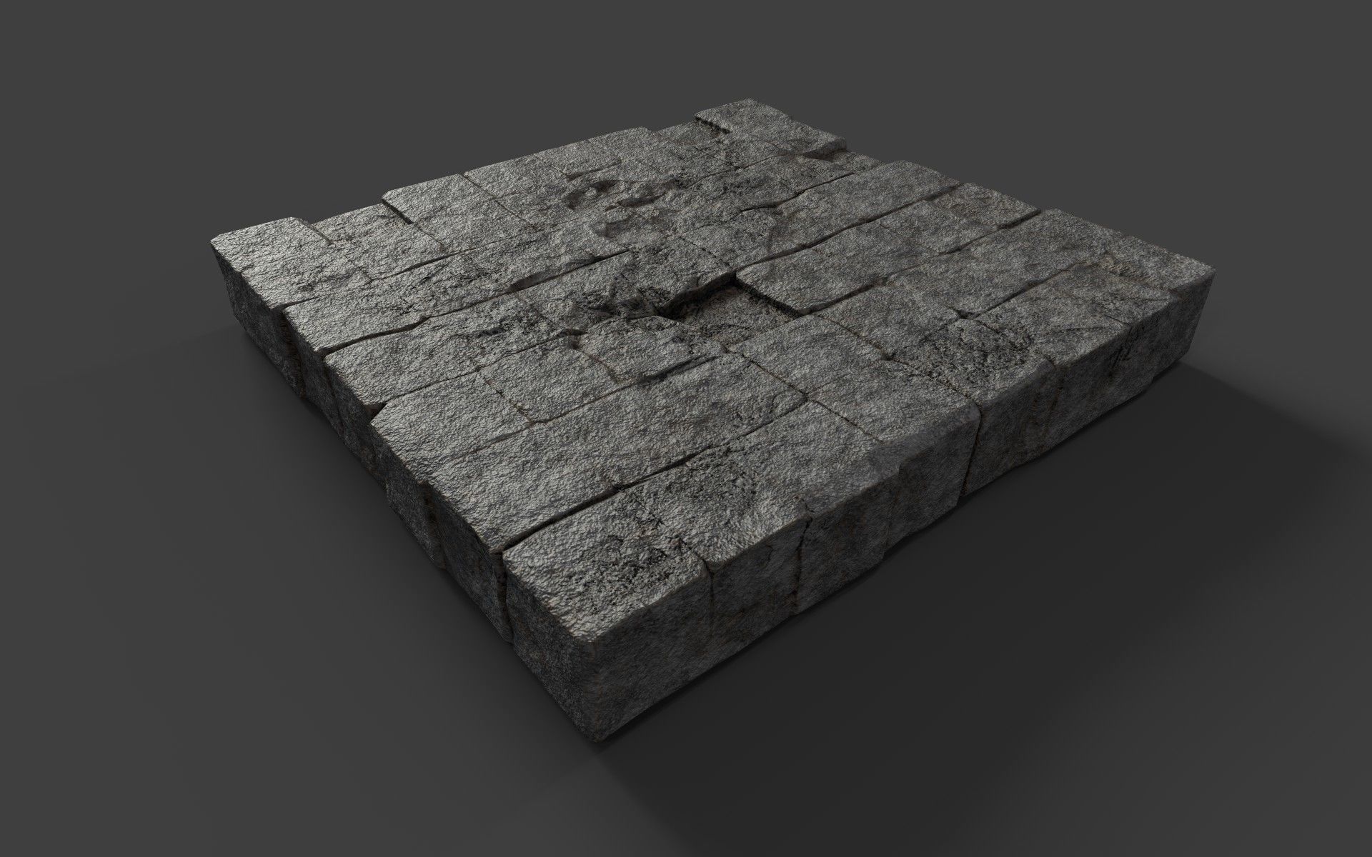 Ancient Ruins Pack Low-poly 3D model_19
