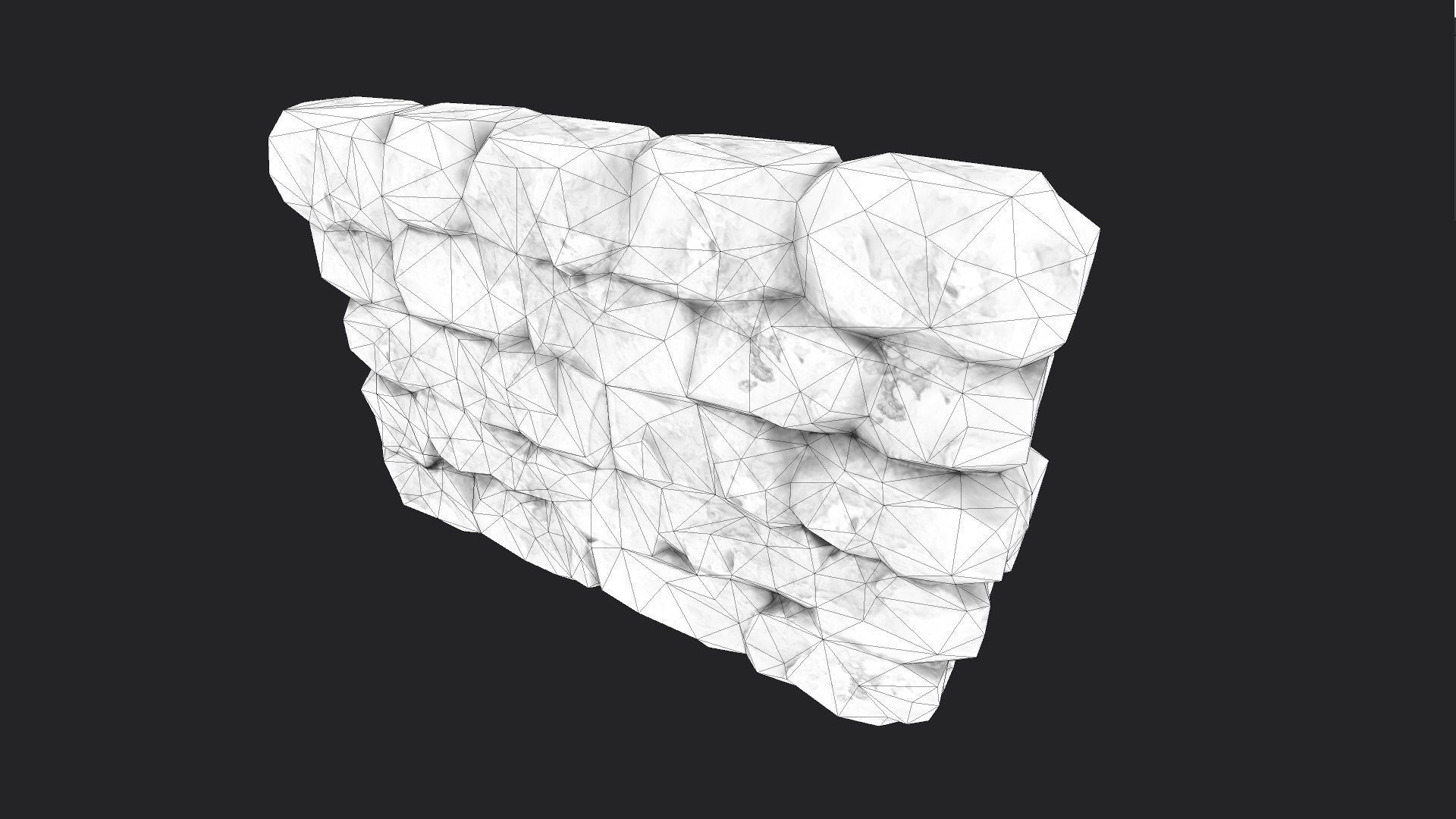 Ancient Ruins Pack Low-poly 3D model_38