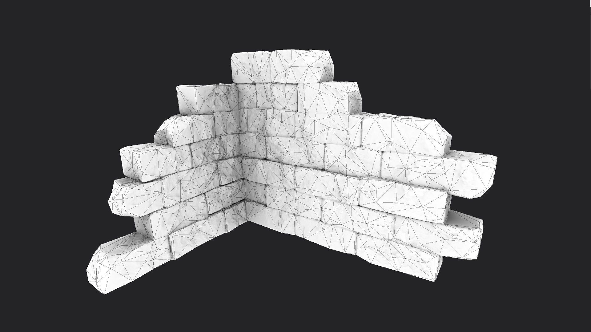 Ancient Ruins Pack Low-poly 3D model_40