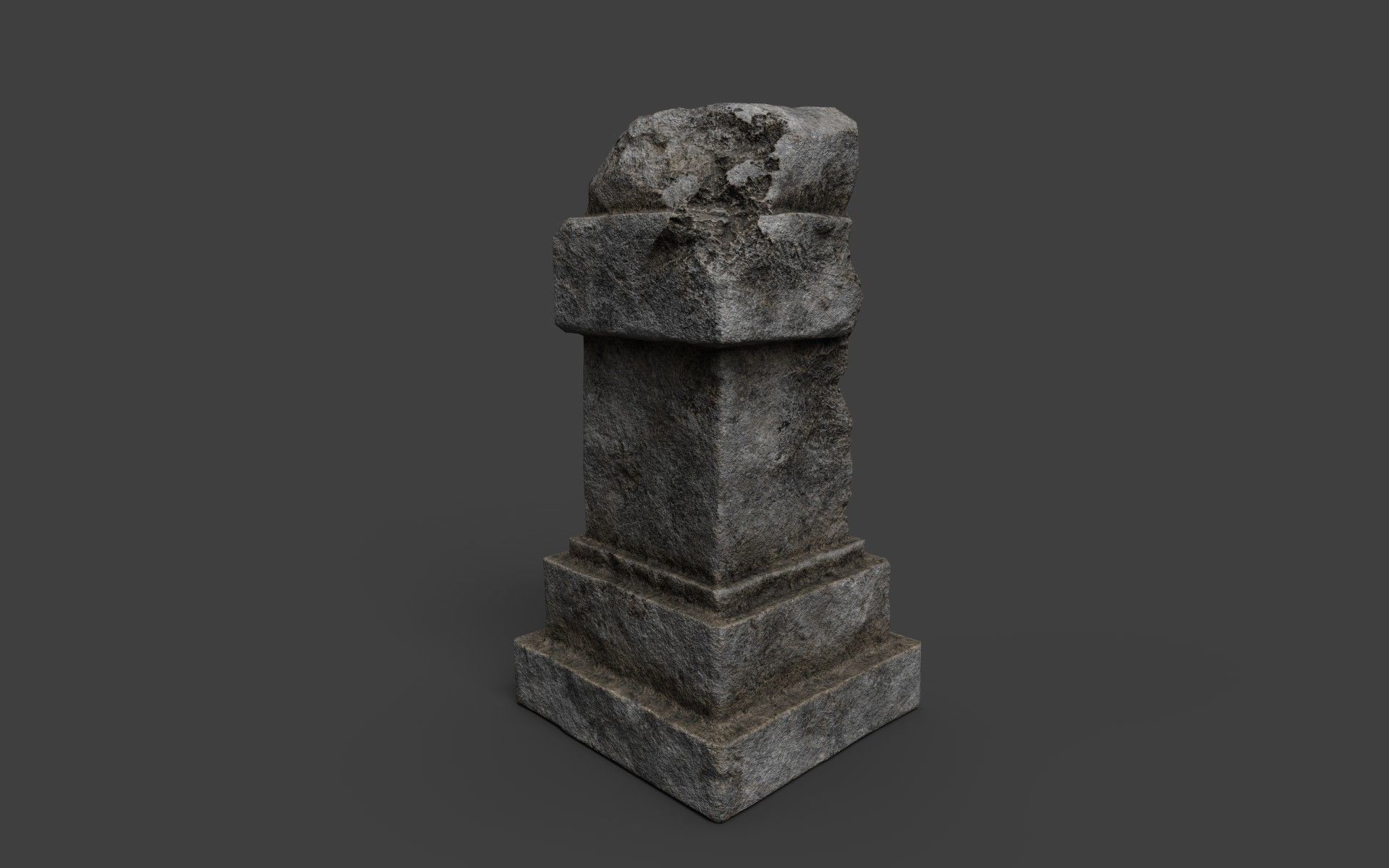 Ancient Ruins Pack Low-poly 3D model_15