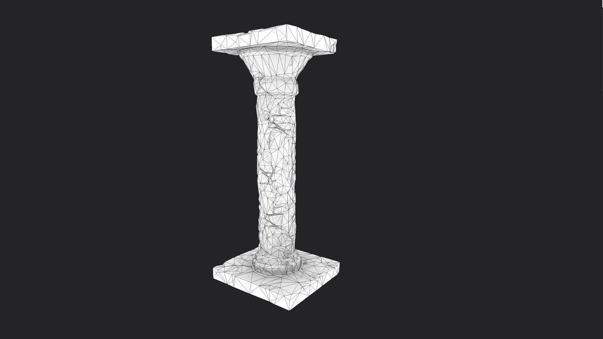 Ancient Ruins Pack Low-poly 3D model_26