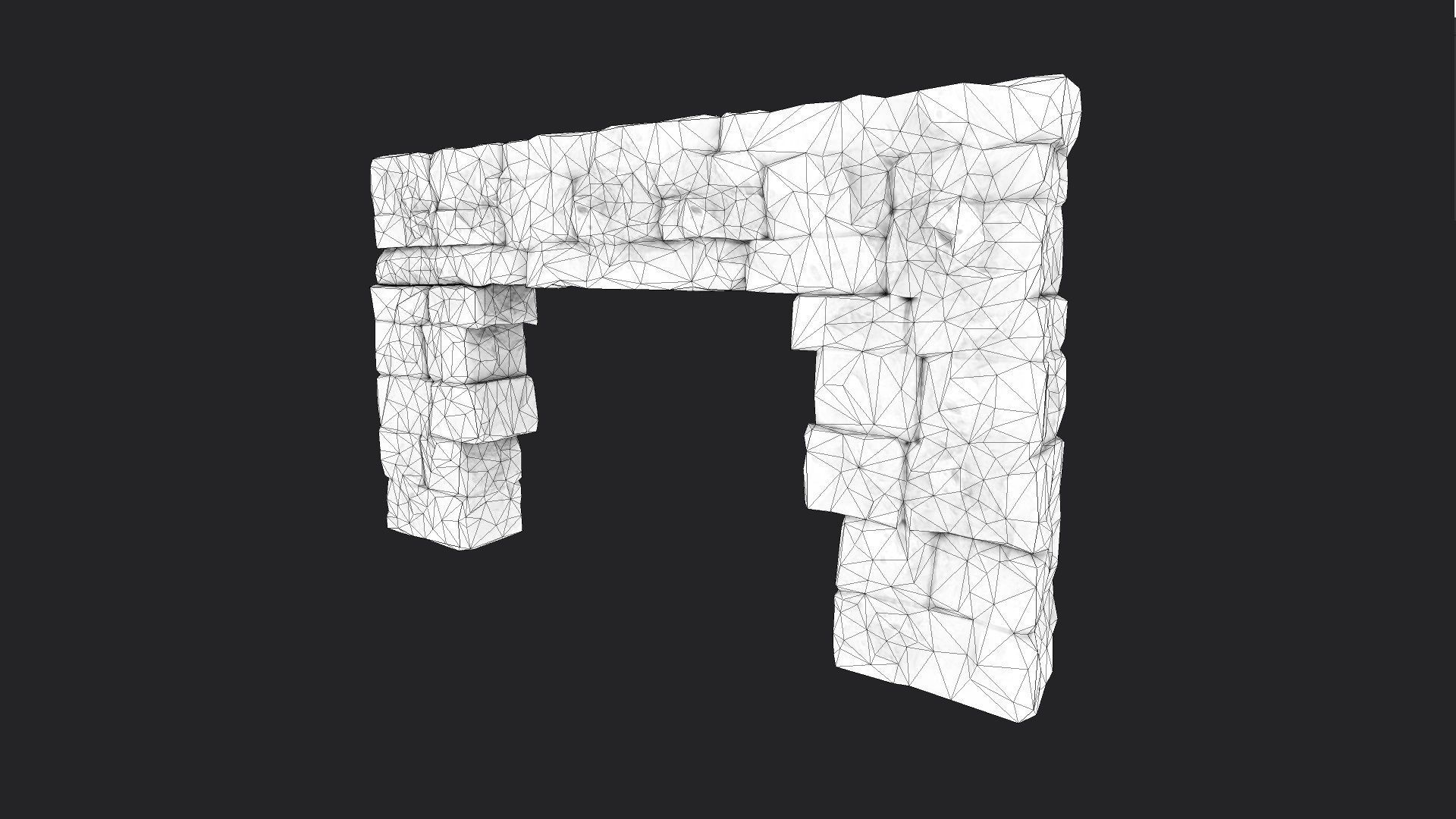 Ancient Ruins Pack Low-poly 3D model_44