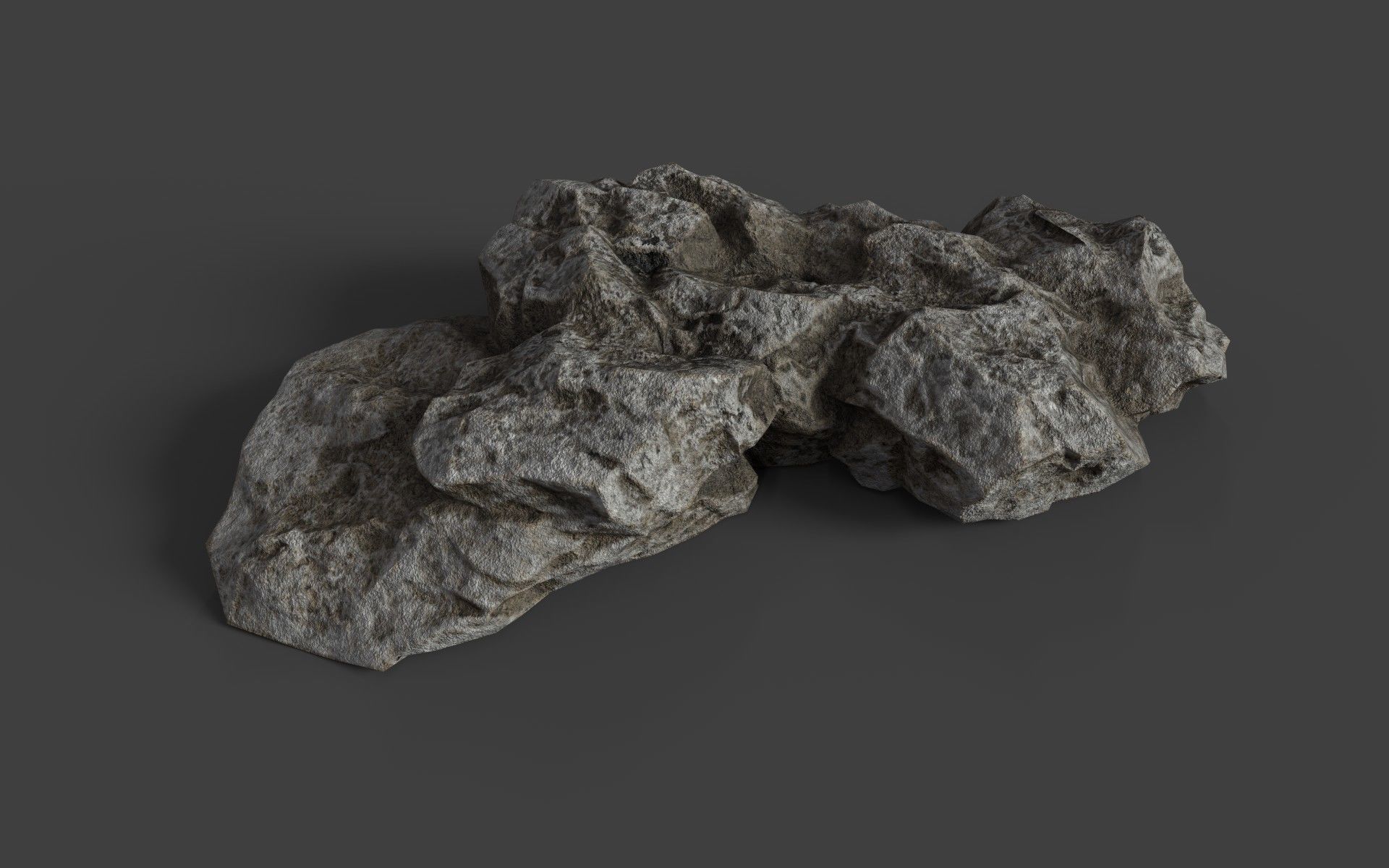Ancient Ruins Pack Low-poly 3D model_31