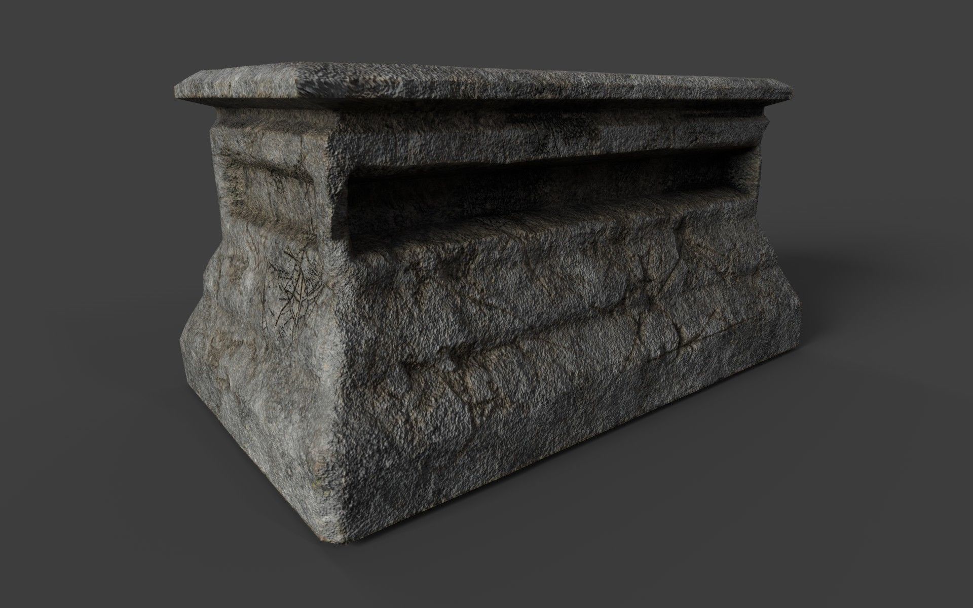 Ancient Ruins Pack Low-poly 3D model_35