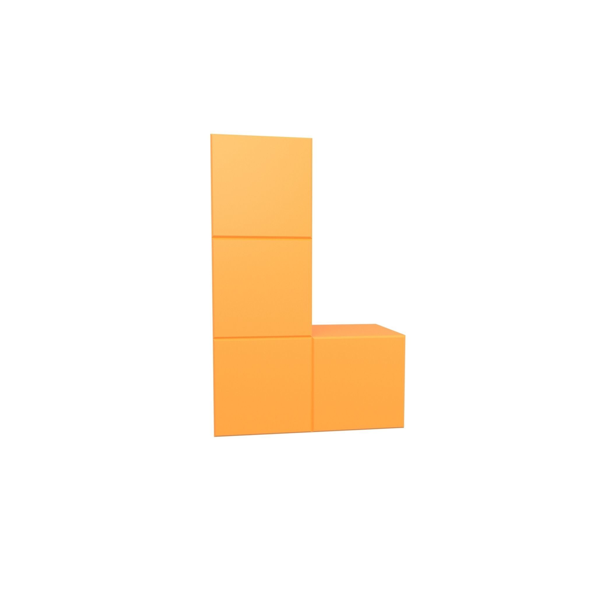 Tetris Block Mage Pack 01 Low-poly 3D model_77