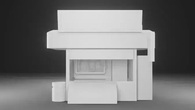 Architecture Shop low poly