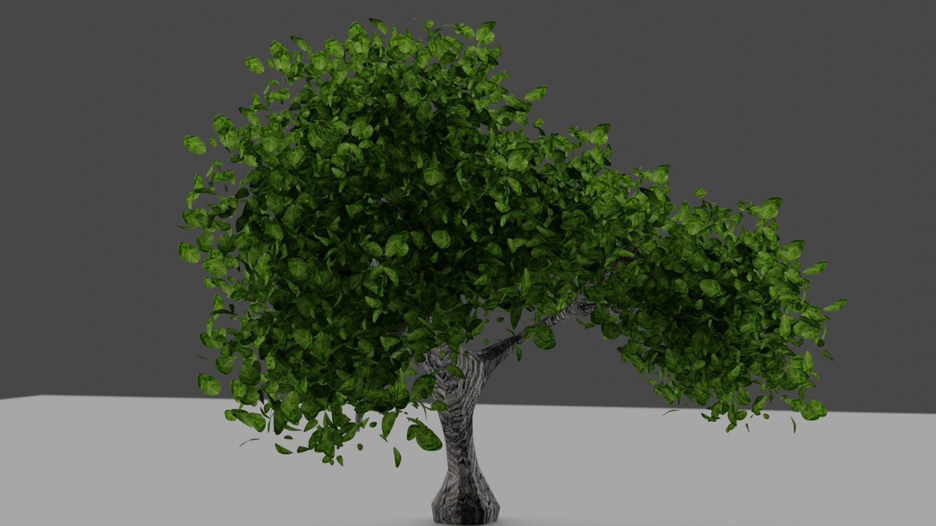 Free Tree lowpoly for eviroment Free 3D model_3