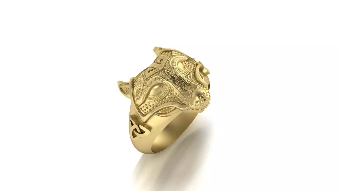 WOLF CELTIC 3D print model