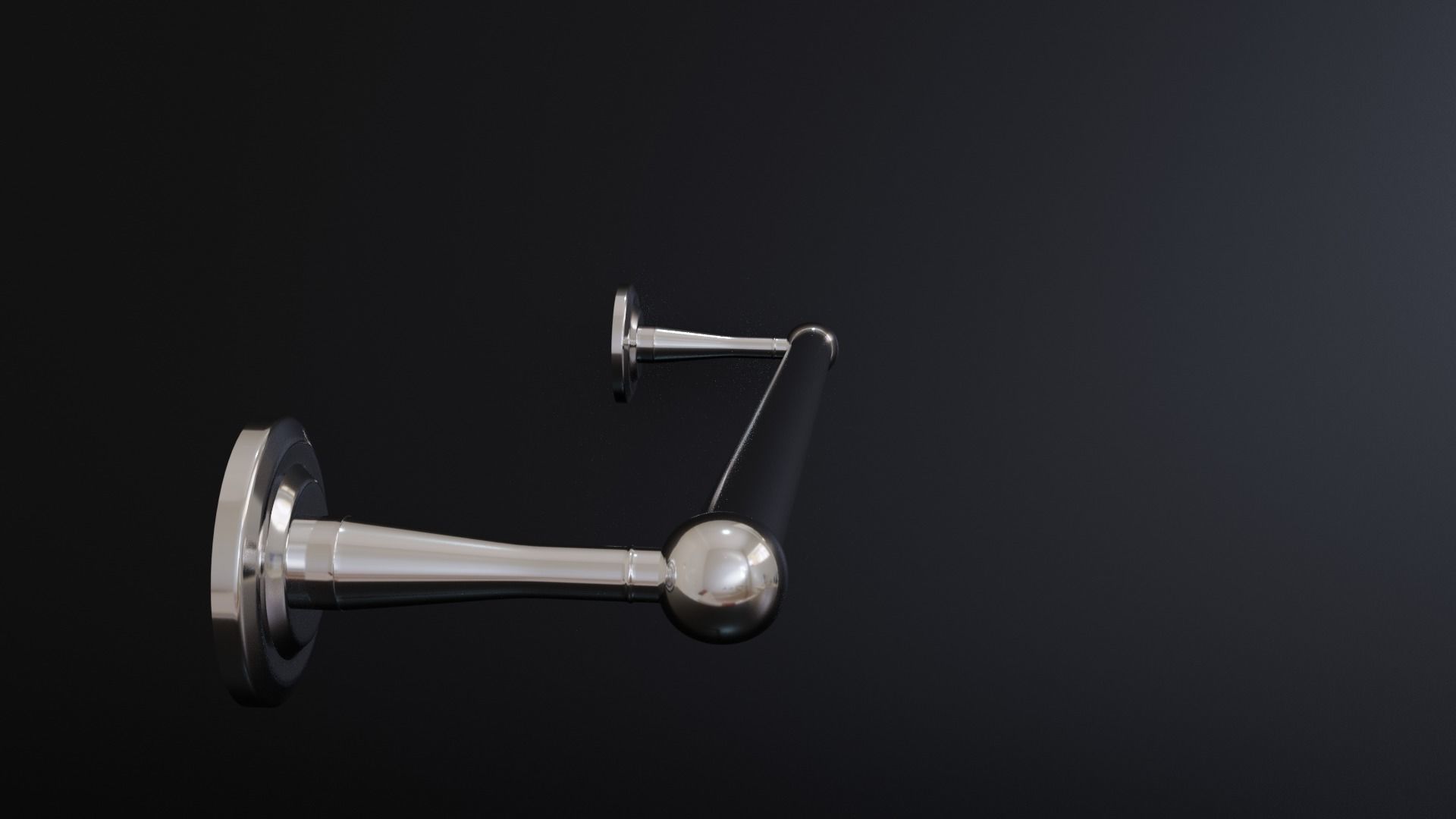 Towel Holder 3D model_1