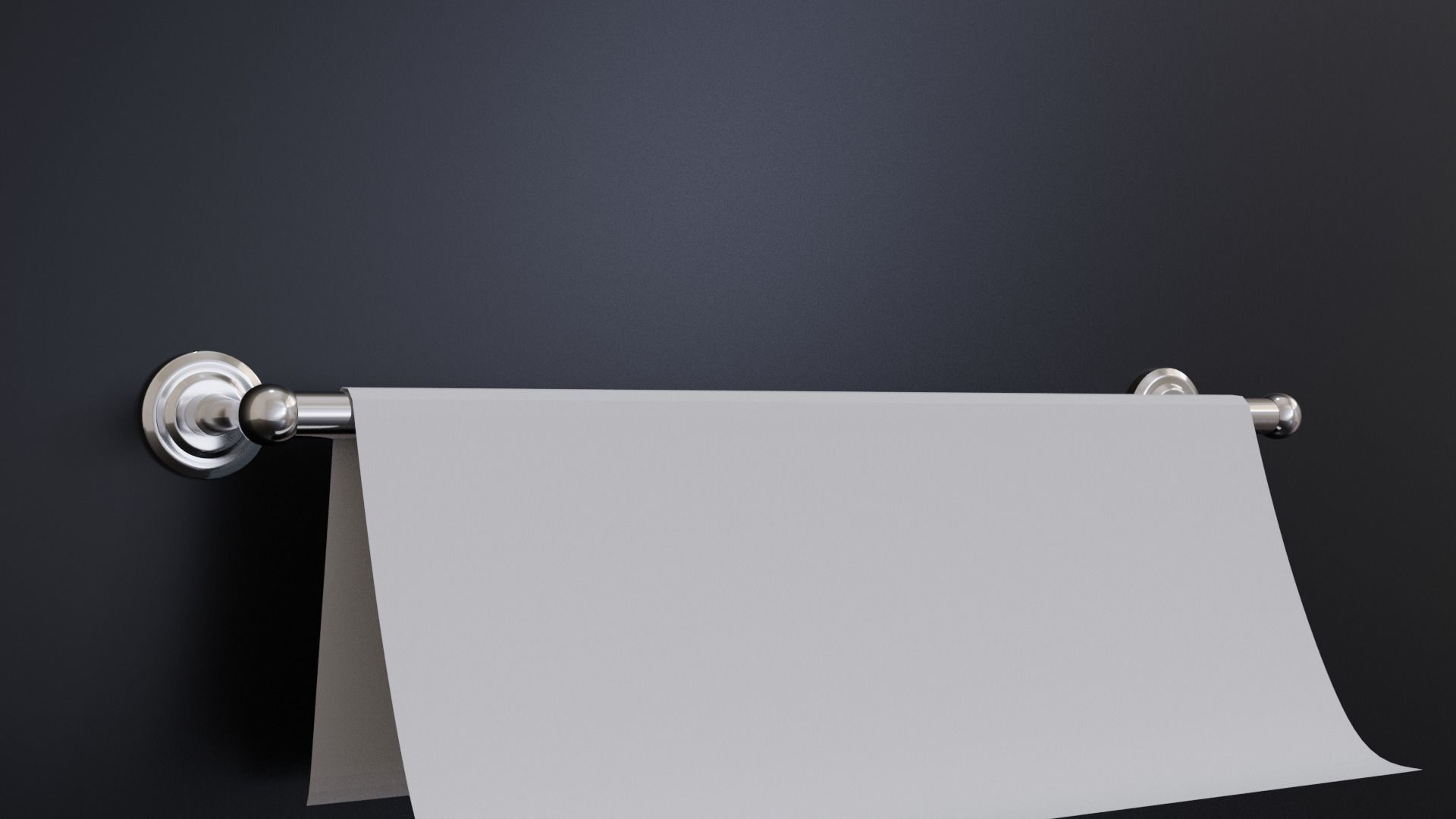 Towel Holder 3D model_4