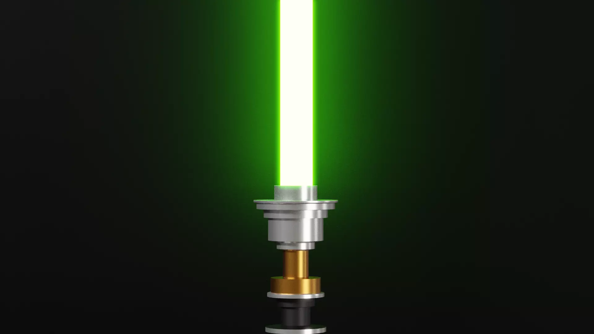 Luke Skywalkers Lightsaber From Episode 6  3D model_0
