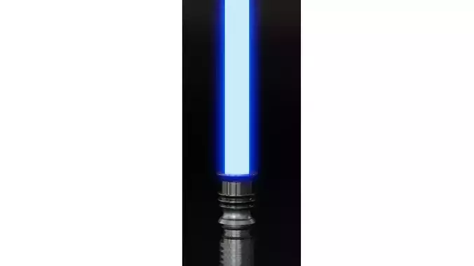 Ki-Adi-Mundis Lightsaber 3D model