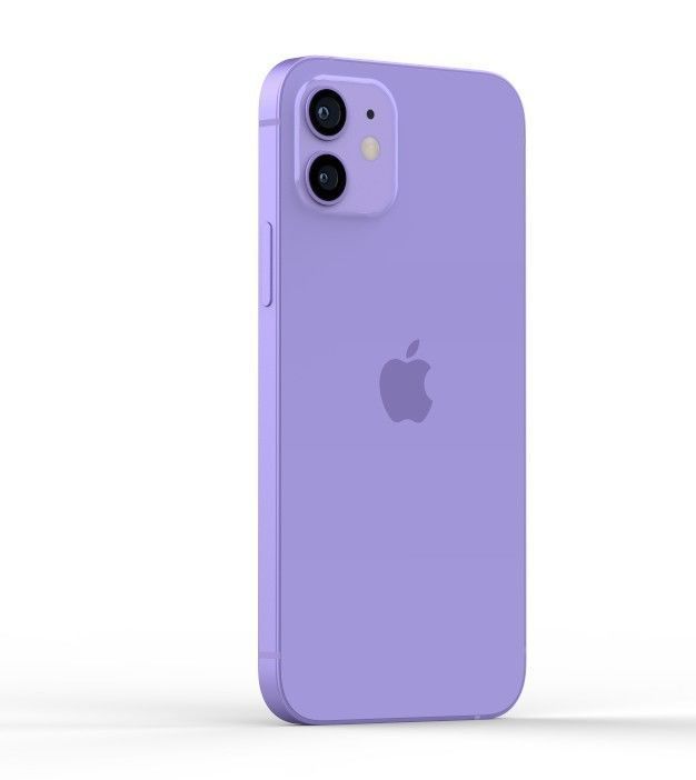 Apple iphone 12 mobile phone 3D model 3D model 3D model 3D model_6