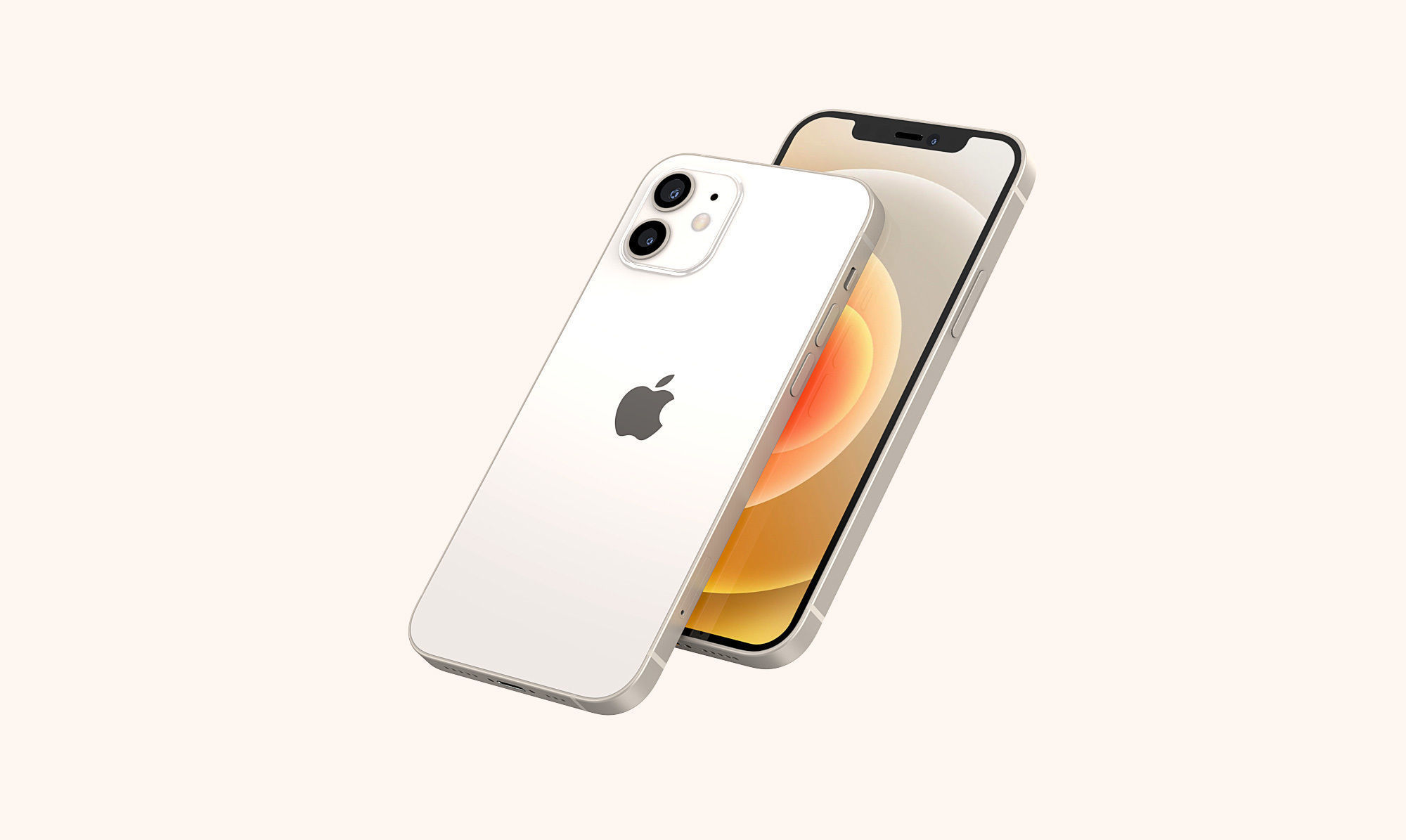 Apple iphone 12 mobile phone 3D model 3D model 3D model 3D model_5