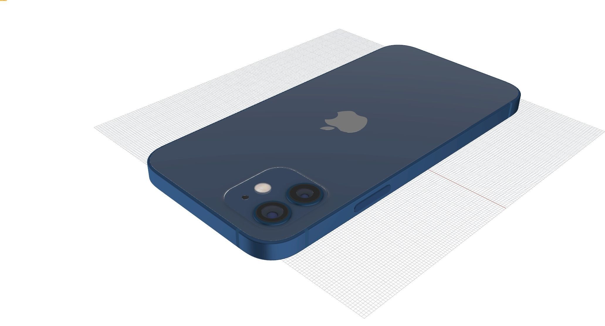 Apple iphone 12 mobile phone 3D model 3D model 3D model 3D model_20