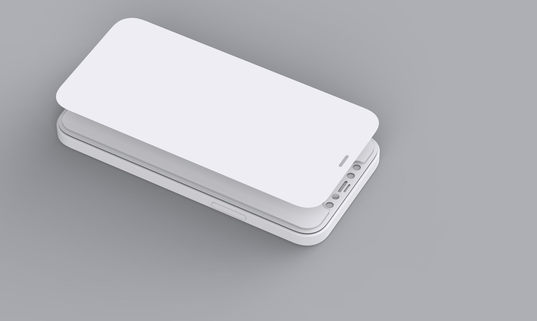 Apple iphone 12 mobile phone 3D model 3D model 3D model 3D model_14