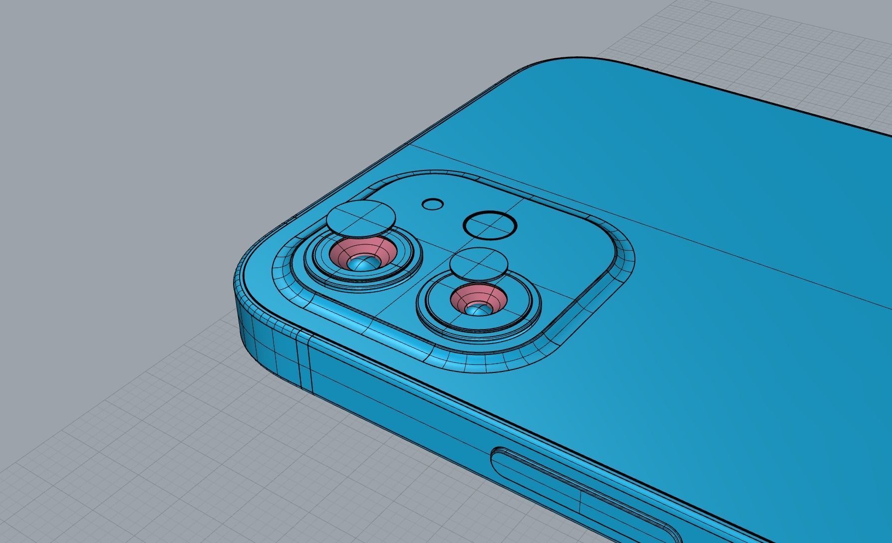 Apple iphone 12 mobile phone 3D model 3D model 3D model 3D model_22