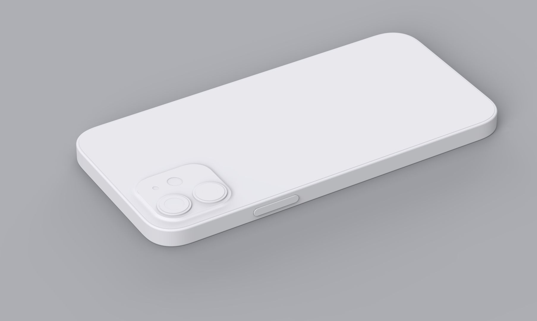 Apple iphone 12 mobile phone 3D model 3D model 3D model 3D model_16
