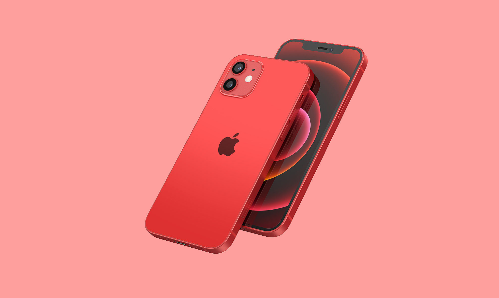 Apple iphone 12 mobile phone 3D model 3D model 3D model 3D model_1