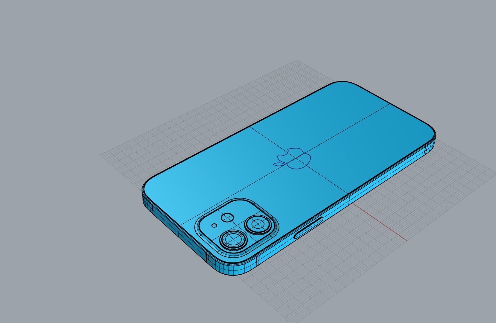Apple iphone 12 mobile phone 3D model 3D model 3D model 3D model_23
