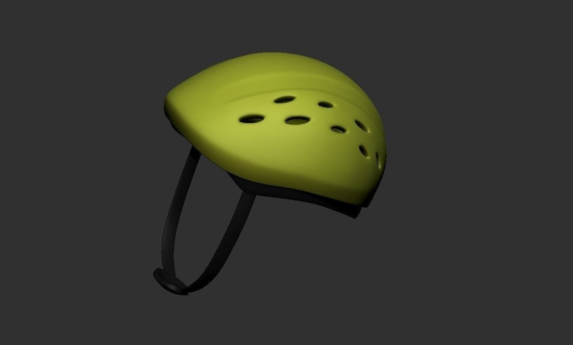 CARTOON CYCLING HELMET 3D print model_3