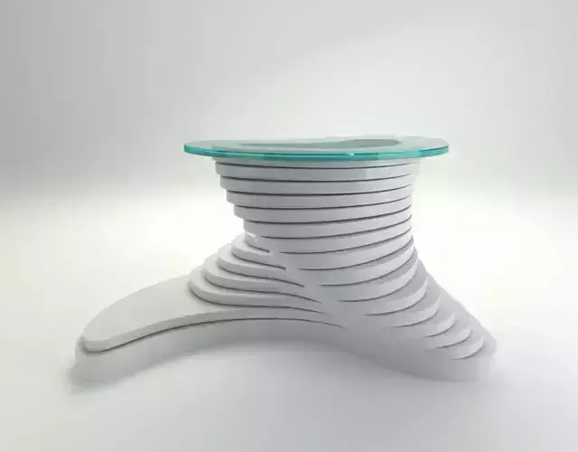 Parametric Twisted Table