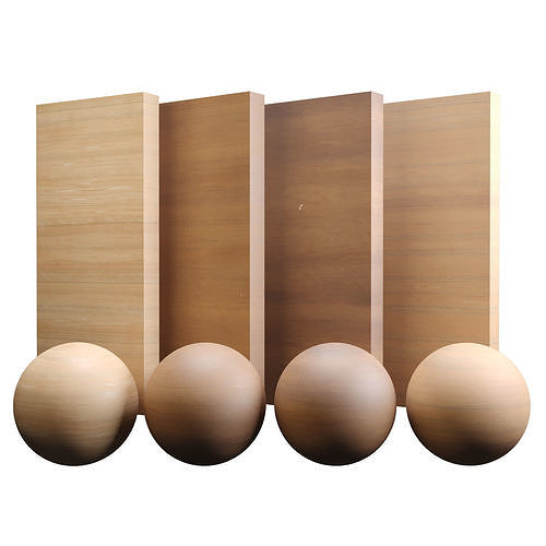 Fine Maple Wood Varnished Texture PBR Vray Corona Blender Texture