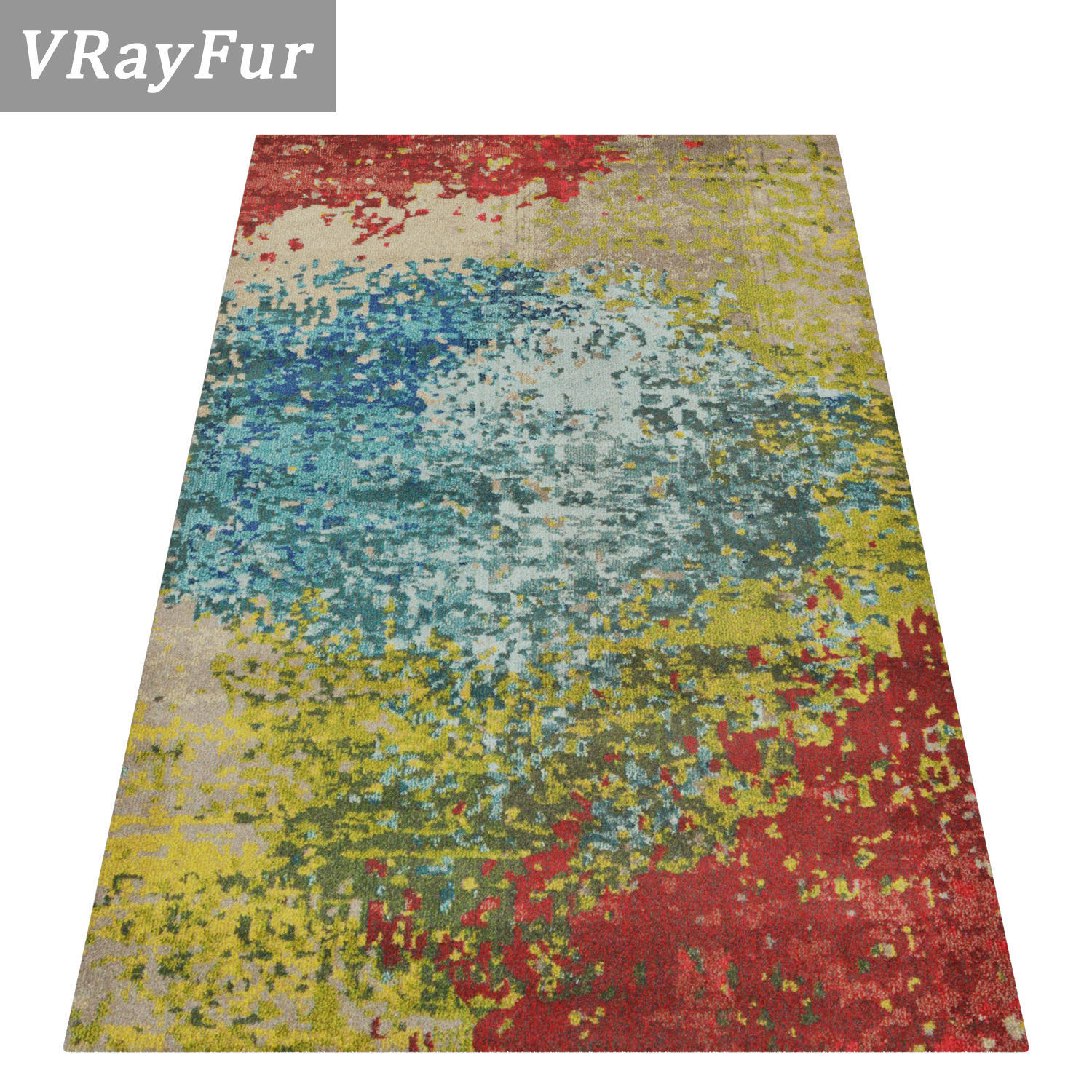 Rug Set 1816 3D model_2