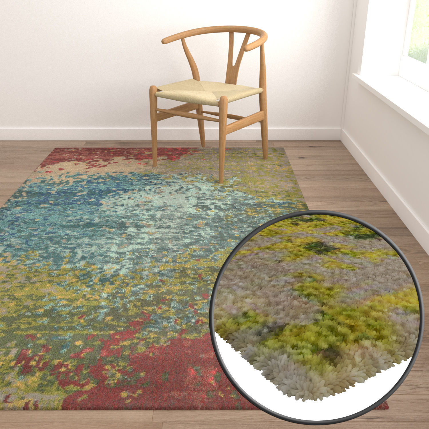 Rug Set 1816 3D model_5