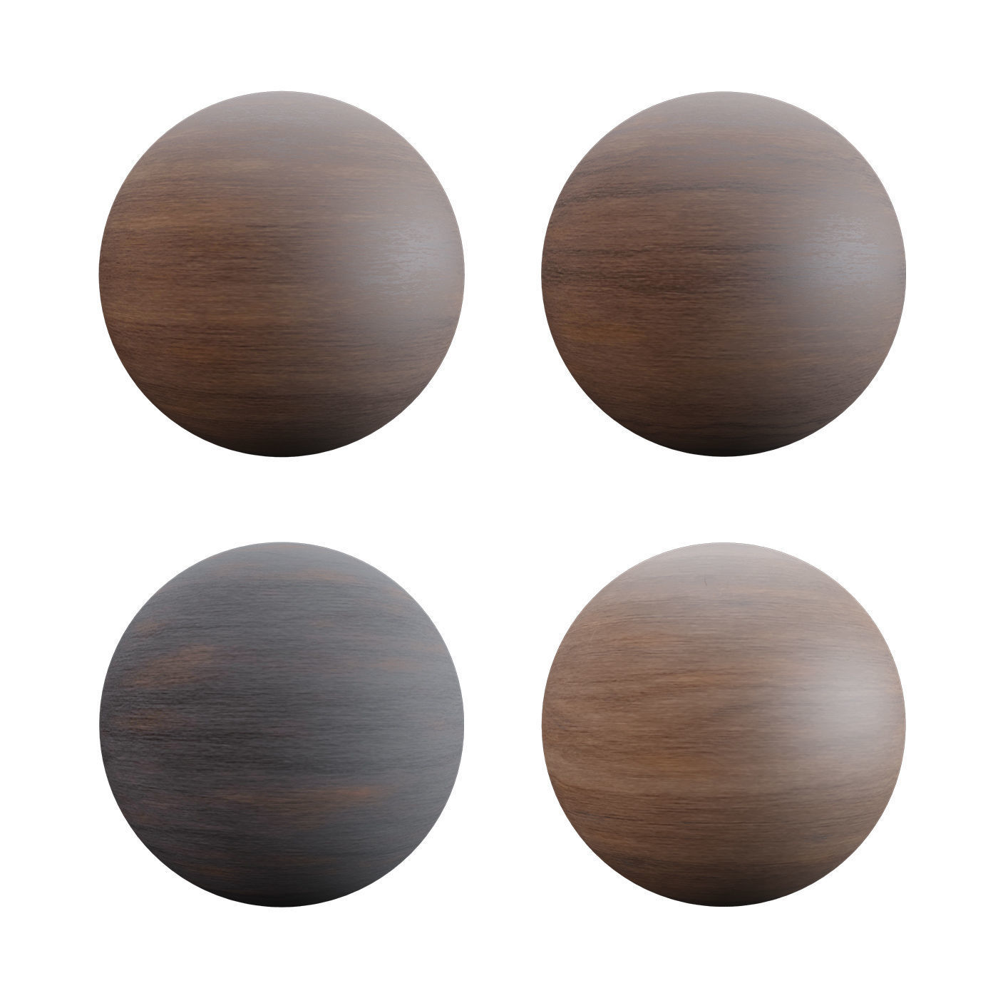Fine Walnut Wood Varnished Texture PBR Vray Corona Blender Texture_1