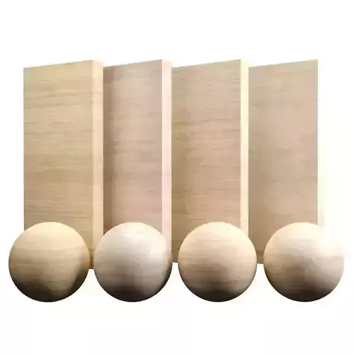 Fine Japanese Elm Wood Varnished Texture PBR Vray Corona Blender