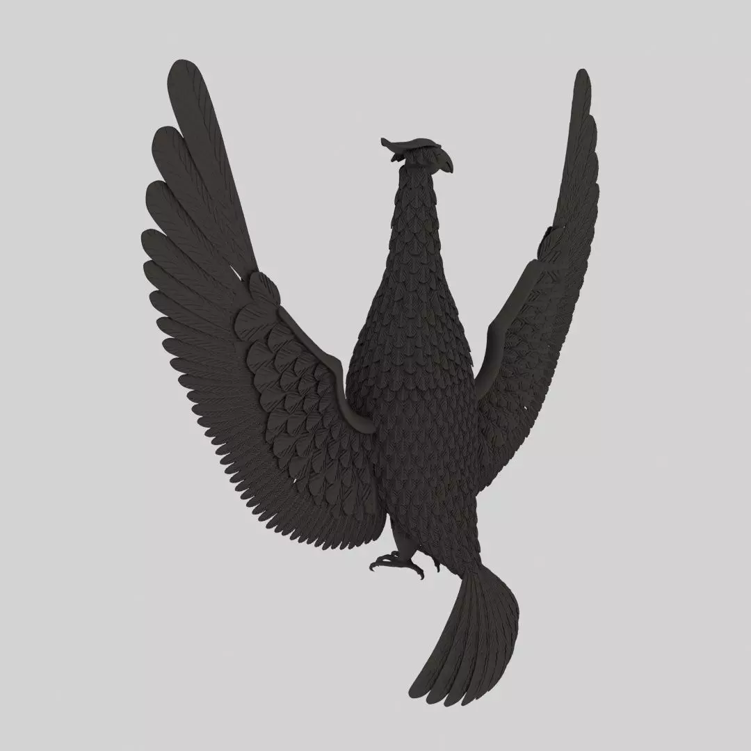 bird of Khumo 3D model_0