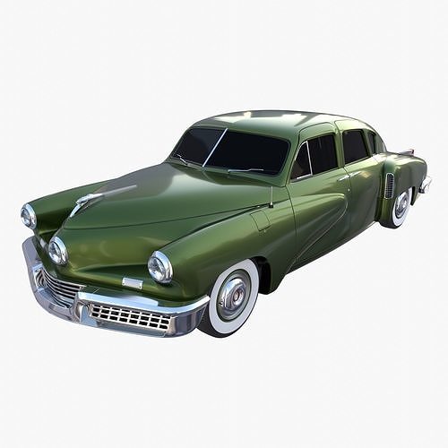 Tucker 48 Green 3D model