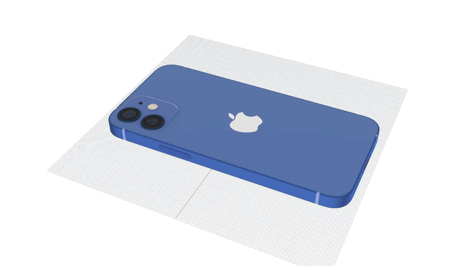 Apple iphone 12mini mobile phone 3D model 3D model 3D model 3D model_22
