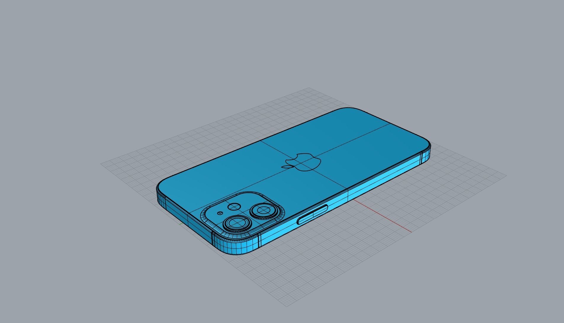 Apple iphone 12mini mobile phone 3D model 3D model 3D model 3D model_19