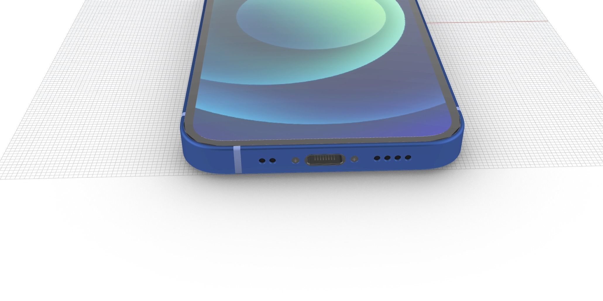 Apple iphone 12mini mobile phone 3D model 3D model 3D model 3D model_24